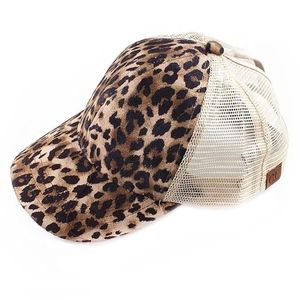 Cheeta Ponytail Hat